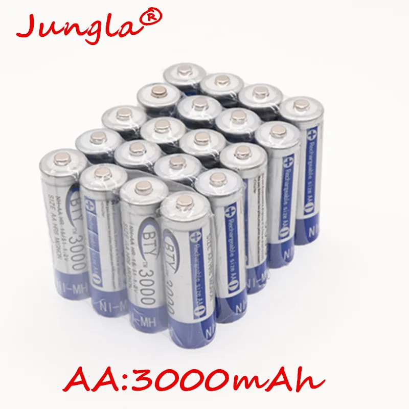 2019 New 3000mAh AA NI-MH 1.2V Rechargeable Battery Recharge Pre-Charged Ni-MH Rechargeable Battery For Toys Camera Microphone
2019 New 3000mAh AA NI-MH 1.2V Rechargeable Battery Recharge Pre-Charged Ni-MH Rechargeable Battery For Toys Camera Microphone