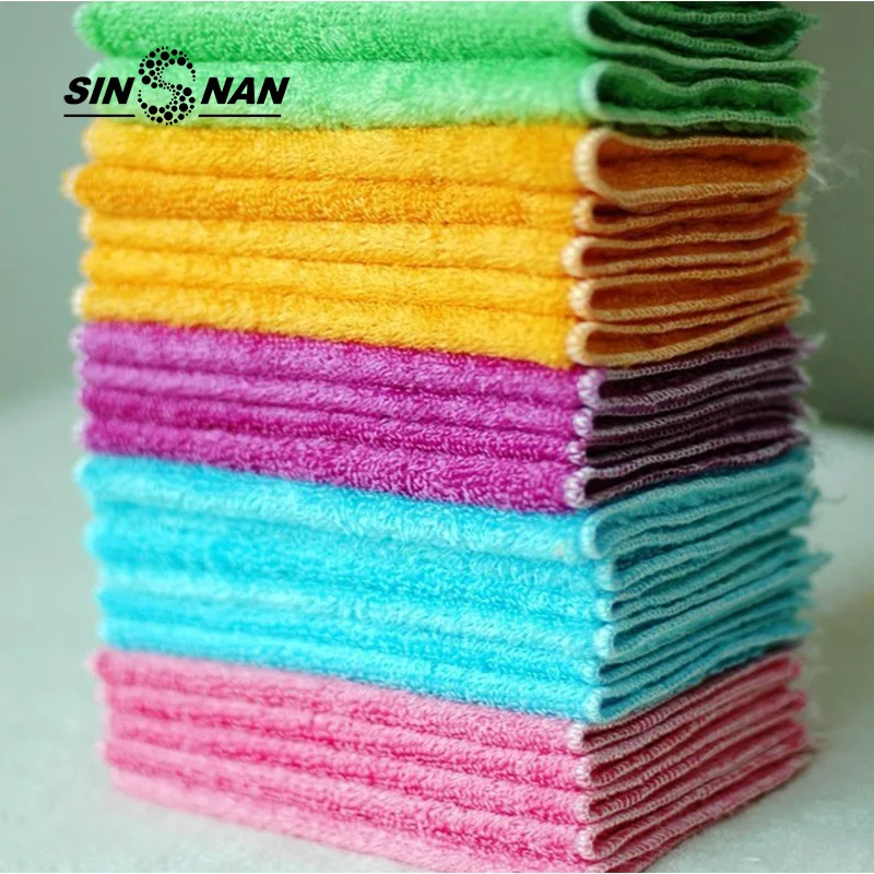 SINSNAN 10PC Bamboo Fiber Wear-resistant Microfiber Non-stick Oil Wipping Rag White Kitchen Towel Magic Cleaning Rags Dish Cloth
SINSNAN 10PC Bamboo Fiber Wear-resistant Microfiber Non-stick Oil Wipping Rag White Kitchen Towel Magic Cleaning Rags Dish Cloth
