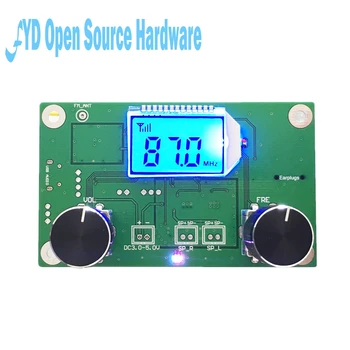 1pcs 87-108MHz DSP&PLL LCD Stereo Digital FM Radio Receiver Module + Serial Control
1pcs 87-108MHz DSP&PLL LCD Stereo Digital FM Radio Receiver Module + Serial Control