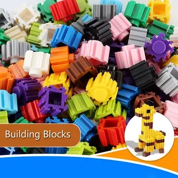 400Pcs/pack Multicolor Building Blocks Toys DIY Plastic Baby Block Assembly Early Educational Learning Toy Gift For Kids 
400Pcs/pack Multicolor Building Blocks Toys DIY Plastic Baby Block Assembly Early Educational Learning Toy Gift For Kids