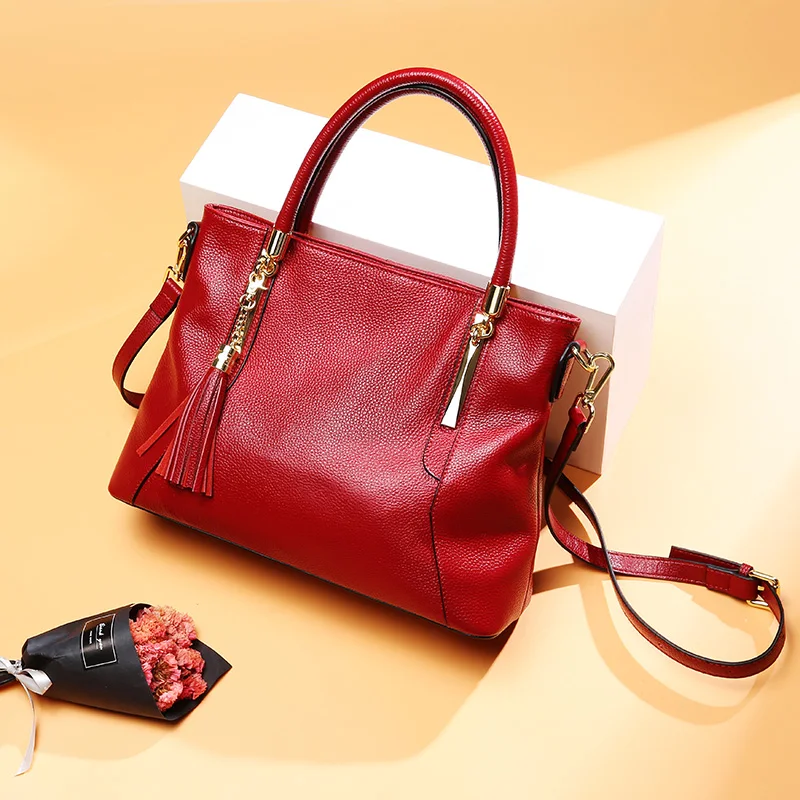 Nesitu Black Grey Red Genuine Leather Women Handbag for ipad Real Skin Lady bag Totes Messenger Bags Female Shoulder Bag M1012 
Nesitu Black Grey Red Genuine Leather Women Handbag for ipad Real Skin Lady bag Totes Messenger Bags Female Shoulder Bag M1012