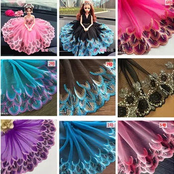 Lace Fabric Flower Embroidered Gauze Wedding Bridal Tube Trailing Dress Skirt For 21cm Dolls Clothing Sofa Sewing Accessories
Lace Fabric Flower Embroidered Gauze Wedding Bridal Tube Trailing Dress Skirt For 21cm Dolls Clothing Sofa Sewing Accessories