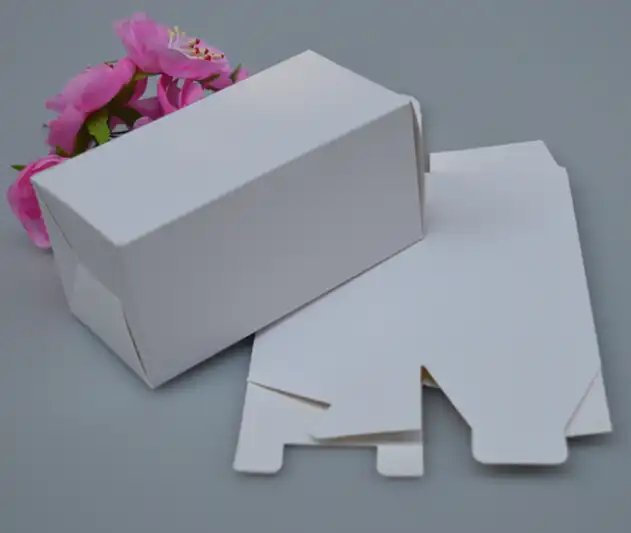 packaging white carton craft packing box 30pcs/lot paper gift