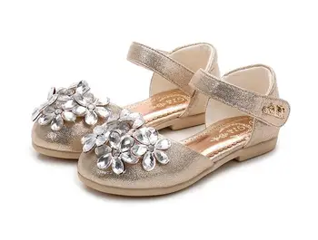 2019 new children's princess shoes fashion sweet beauty girls Baotou sandals rhinestone soft bottom princess dance shoes
2019 new children's princess shoes fashion sweet beauty girls Baotou sandals rhinestone soft bottom princess dance shoes