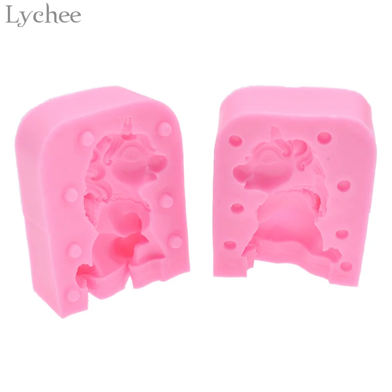 Lychee 3D Fondant Silicone Mold Unicorn Horse Shaped DIY Cake Decoration Cooking Bakware Tool Soap Sugar Mold
Lychee 3D Fondant Silicone Mold Unicorn Horse Shaped DIY Cake Decoration Cooking Bakware Tool Soap Sugar Mold