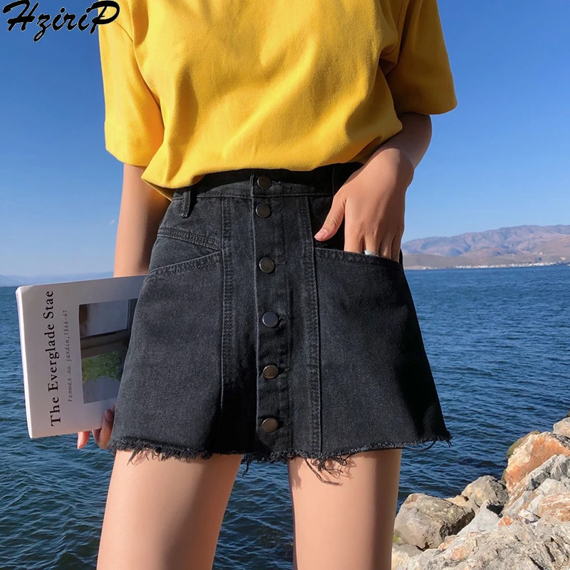 Hzirip Korean 2019 Women Summer Stylish High Waist All-Match Slim Short A-Line Solid Casual Empire New Denim Mini Skirt S-XL
Hzirip Korean 2019 Women Summer Stylish High Waist All-Match Slim Short A-Line Solid Casual Empire New Denim Mini Skirt S-XL