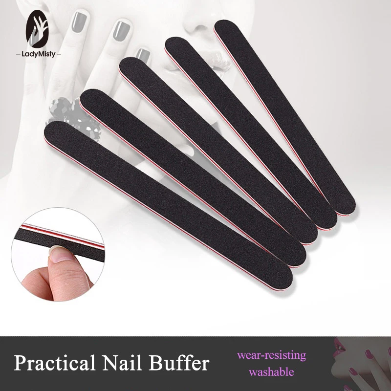 Ladymisty 5PCS Nail Files Sanding Buffer Black Double Sided Polish Beauty Tools Professional Nail Art Tips Manicure
Ladymisty 5PCS Nail Files Sanding Buffer Black Double Sided Polish Beauty Tools Professional Nail Art Tips Manicure
