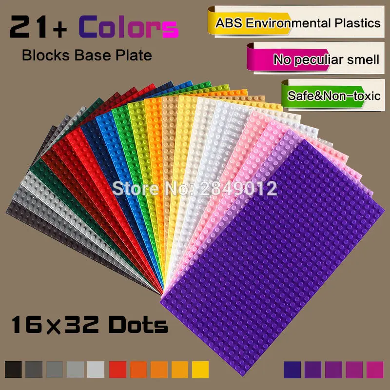1 X Building Base Plate Fits for Building Block Set Gray 16*32 Dots Baseplate Toys Best Gift for Kid Education
1 X Building Base Plate Fits for Building Block Set Gray 16*32 Dots Baseplate Toys Best Gift for Kid Education