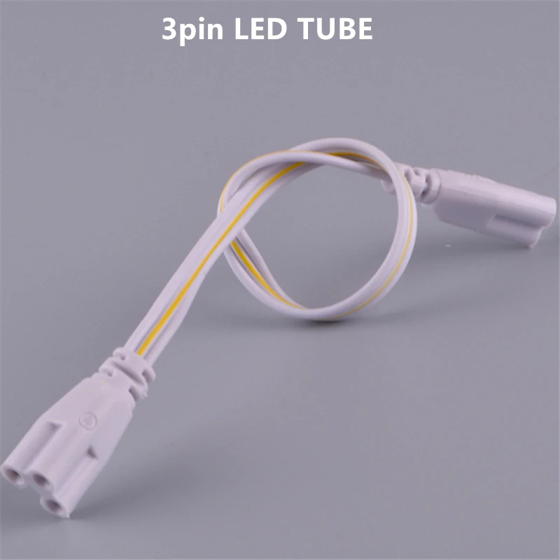 50pcs 3 pin LED Tube Connector 30cm Three-phase T5 T8 Led Lamp Lighting Connecting Double-end Cable Wire
50pcs 3 pin LED Tube Connector 30cm Three-phase T5 T8 Led Lamp Lighting Connecting Double-end Cable Wire