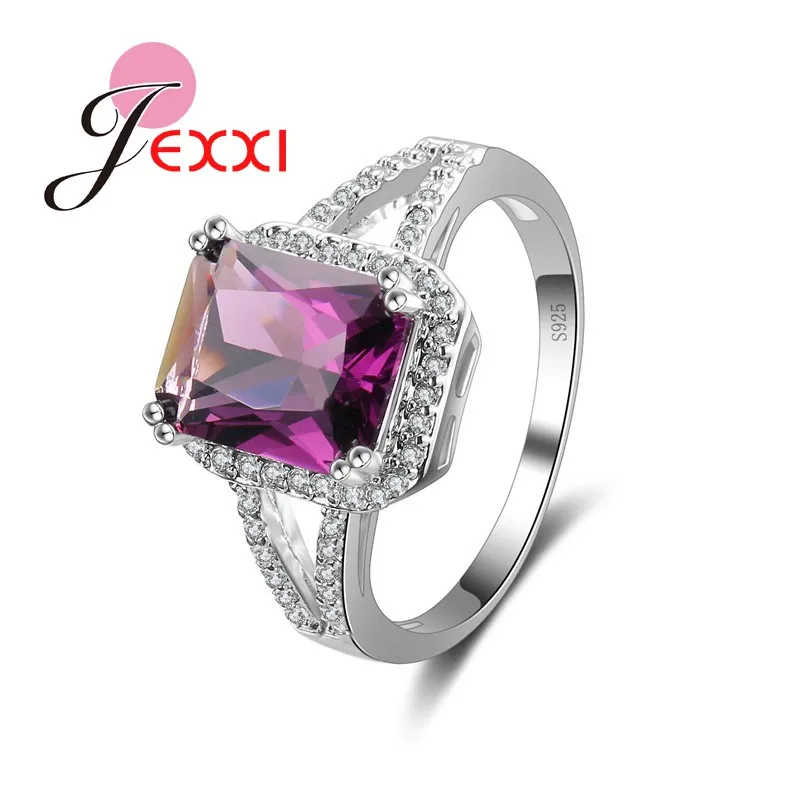 Fashion Elegant Finger Jewelry 925 Silver Rings For Women Wedding Anniversary High Quality Red Crystal Bijoux
Fashion Elegant Finger Jewelry 925 Silver Rings For Women Wedding Anniversary High Quality Red Crystal Bijoux