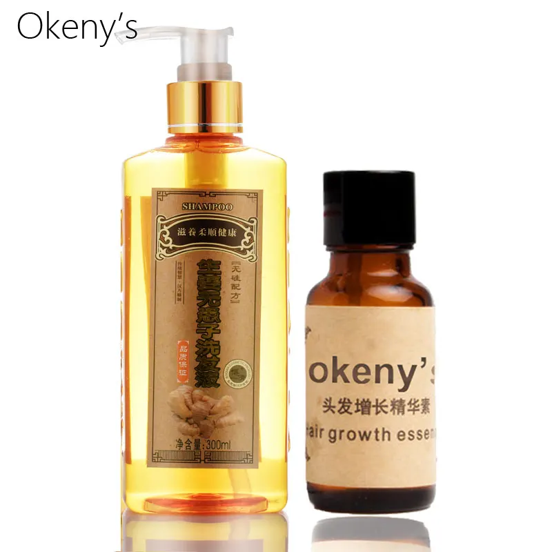 2pcs Okeny's Professional Ginger Shampoo 300ml Andrea Hair Grotwth Essence Liquid 20ml Anti Hair Loss Fast Hair Growth Serum
2pcs Okeny's Professional Ginger Shampoo 300ml Andrea Hair Grotwth Essence Liquid 20ml Anti Hair Loss Fast Hair Growth Serum