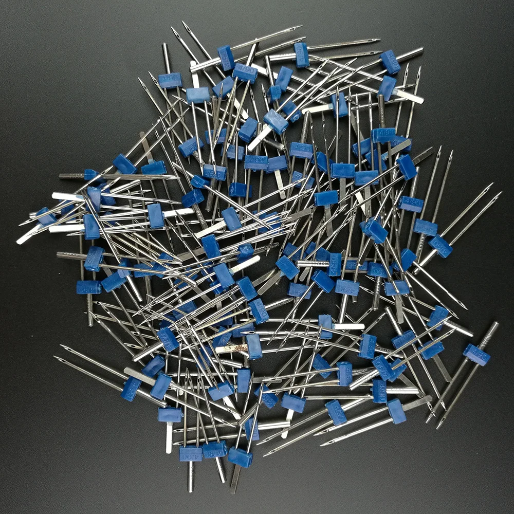 12Pc Steel Double Needle Sewing Machine Sewing Pin Knitting Needles Leathercraft Costura Quilting Tool Size 2.0/90-3.0/90-4.0/90
12Pc Steel Double Needle Sewing Machine Sewing Pin Knitting Needles Leathercraft Costura Quilting Tool Size 2.0/90-3.0/90-4.0/90