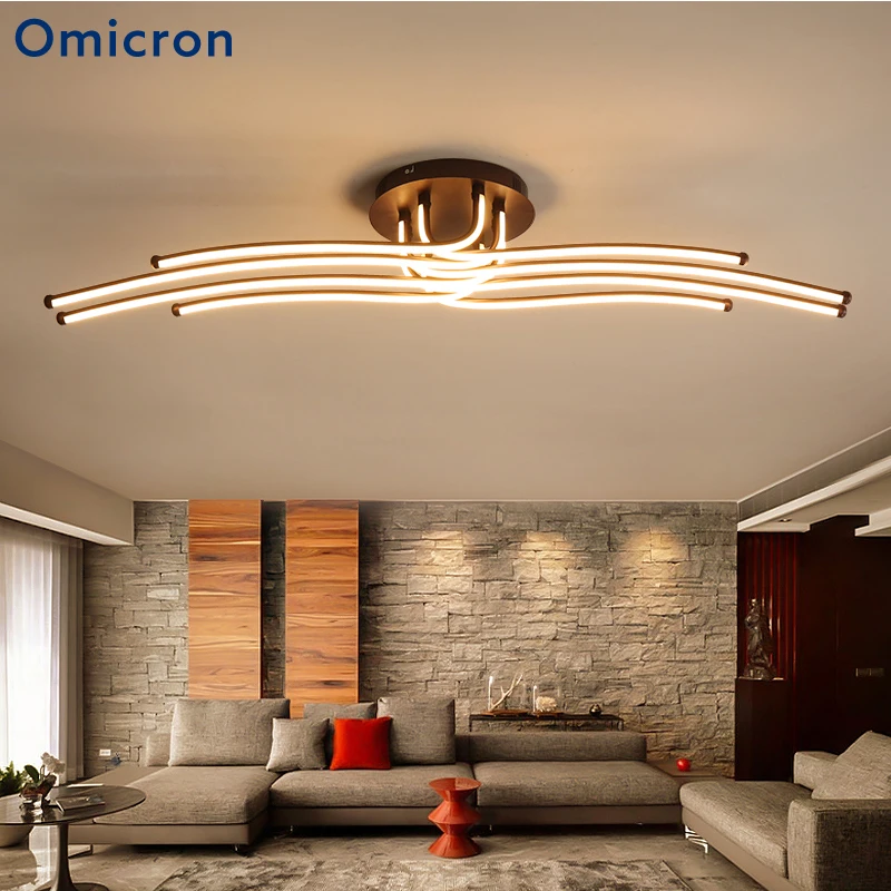 Omicron Creative Modern LED Chandeliers Aluminum Body Coffee Line Lamp For Living Room Bed Room Fixture Lighting Luminarias
Omicron Creative Modern LED Chandeliers Aluminum Body Coffee Line Lamp For Living Room Bed Room Fixture Lighting Luminarias