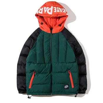 Hip Hop Men and Women Parka Coats Winter Jacket Men Thicken Hooded Outwear Warm Coat Top Brand Clothing Casual
Hip Hop Men and Women Parka Coats Winter Jacket Men Thicken Hooded Outwear Warm Coat Top Brand Clothing Casual