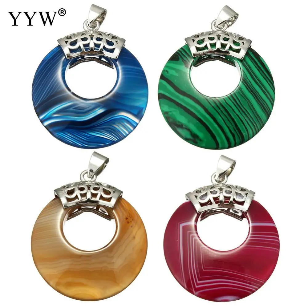 YYW Natural Stone Pendant Agata Amethysts Clear Quartz Malachite Vintage Hollow Bail Circle Stone Pendants fit Necklaces Women
YYW Natural Stone Pendant Agata Amethysts Clear Quartz Malachite Vintage Hollow Bail Circle Stone Pendants fit Necklaces Women