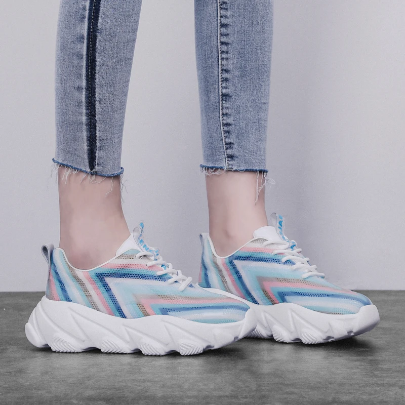 CAMTOO Mesh Women's Platform Sneakers 2019 Fashion Women Dad Shoes Woman Casual Chunky Trainers Zapatos De MuJjer
CAMTOO Mesh Women's Platform Sneakers 2019 Fashion Women Dad Shoes Woman Casual Chunky Trainers Zapatos De MuJjer