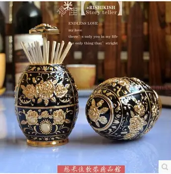 gold black flowered metal automatic toothpick holder toothpick dispenser portable toothpick holder YQT004
gold black flowered metal automatic toothpick holder toothpick dispenser portable toothpick holder YQT004