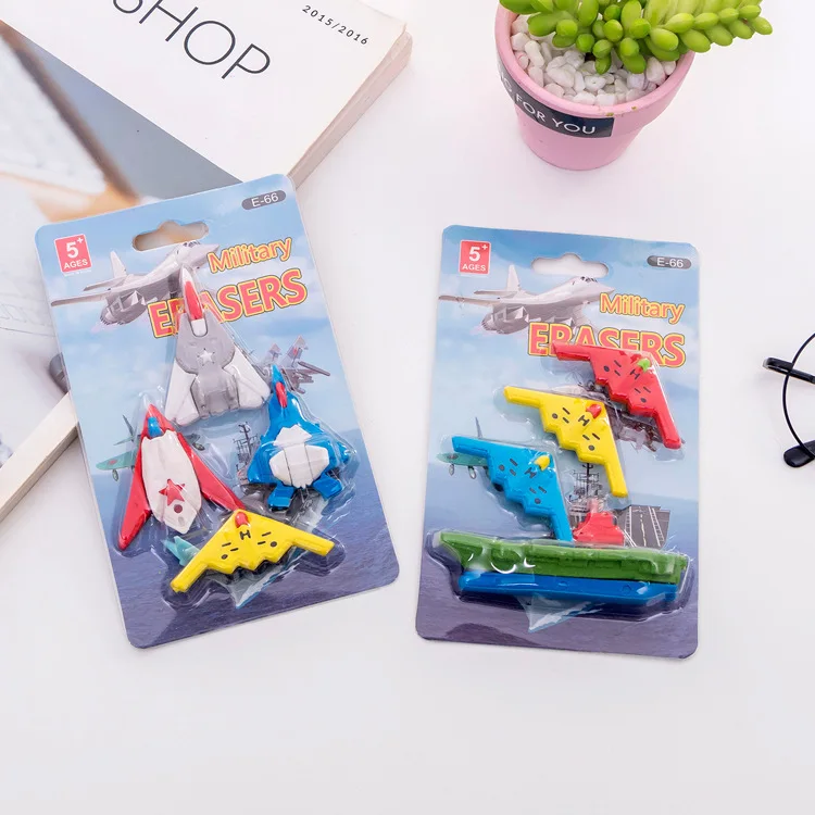 6 Set/Lot Carrier Fighter Fleet Military Blister-Card Rubber Eraser Suit / Creative Stationery/ Children Student Prize Gift
6 Set/Lot Carrier Fighter Fleet Military Blister-Card Rubber Eraser Suit / Creative Stationery/ Children Student Prize Gift