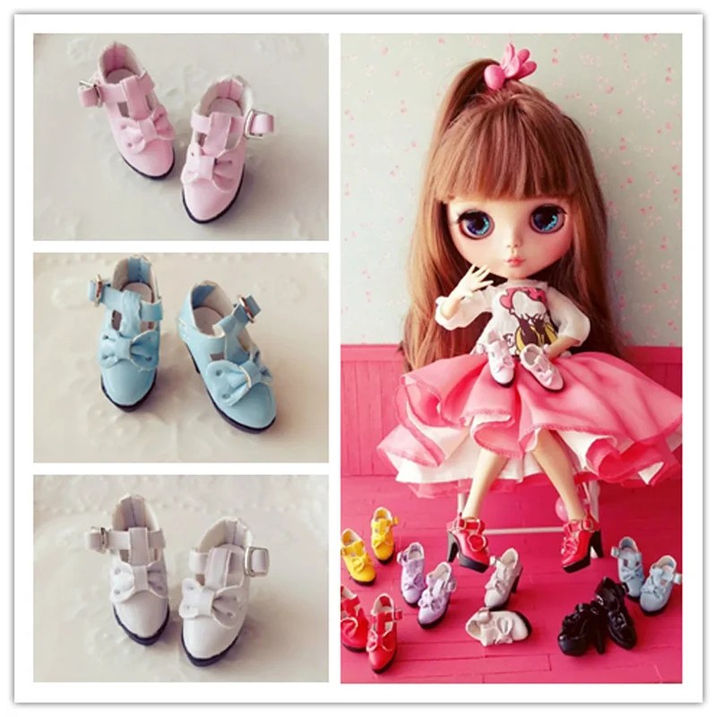1 Pair Sweet Lolita Style Bowknot High-heeled Blyth Doll Shoes for Blyth Pullip Azone OB Licca Momoko Doll
1 Pair Sweet Lolita Style Bowknot High-heeled Blyth Doll Shoes for Blyth Pullip Azone OB Licca Momoko Doll
