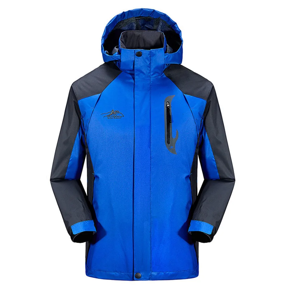 Image 2016 New Man s Pizex Outdoor Waterproof Windproof Mountain Warm Coat Jacket Hiking Jacket Men Pizex Large Size Sportswear