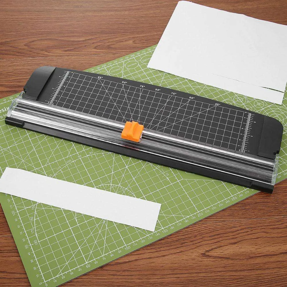 Portable A4 Paper Trimmer Cutters Ruler Precision Paper Photo Scrapbook Sticker Label Cutting Tools Machine Guillotine DIY Craft
Portable A4 Paper Trimmer Cutters Ruler Precision Paper Photo Scrapbook Sticker Label Cutting Tools Machine Guillotine DIY Craft