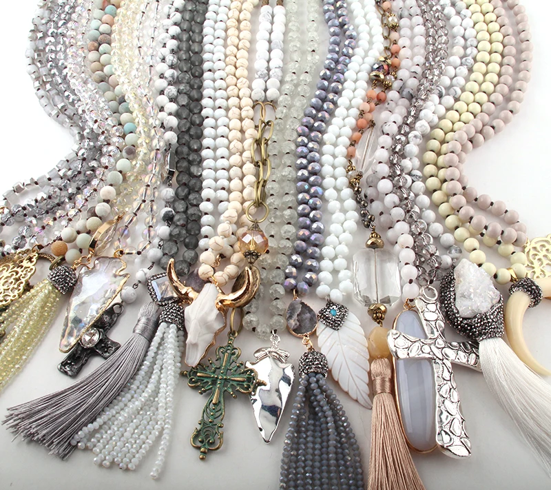 Wholesale MOODPC Fashion Mix Color Whiet Necklace Handmade Women Jewelry 20pc mix
Wholesale MOODPC Fashion Mix Color Whiet Necklace Handmade Women Jewelry 20pc mix