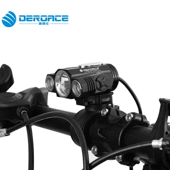 DEROACE Multifunctional Adjustable Bicycle Headlight USB Charging Lamp 3 Mode X3 T6 LED Bike Head Light Cycling Front Lamp HOT
DEROACE Multifunctional Adjustable Bicycle Headlight USB Charging Lamp 3 Mode X3 T6 LED Bike Head Light Cycling Front Lamp HOT