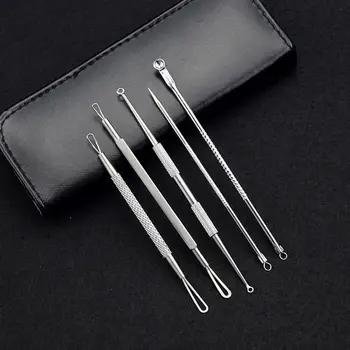 5pcs/Set Blackhead Whitehead Remover Tool Kit Blemish Acne Pimple Extractor Make Up Beauty Tool
5pcs/Set Blackhead Whitehead Remover Tool Kit Blemish Acne Pimple Extractor Make Up Beauty Tool