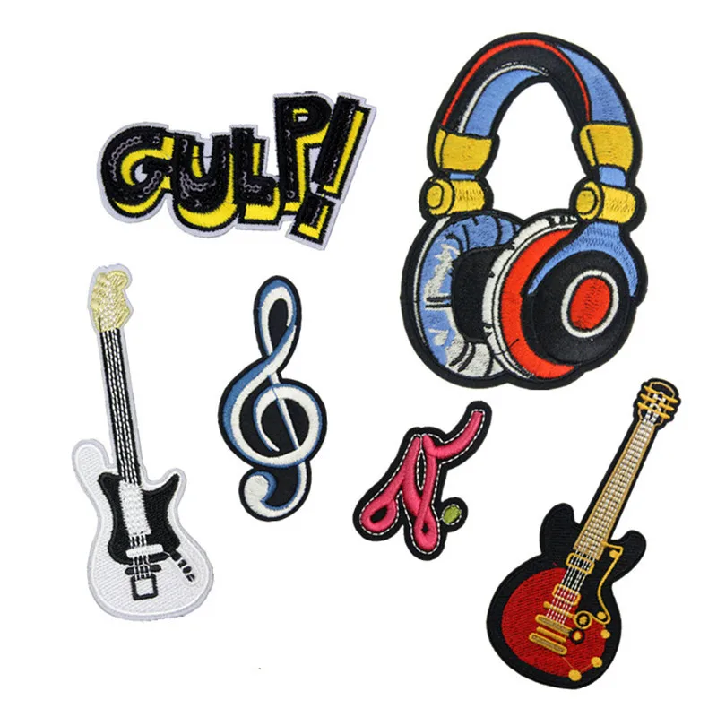 Music Notation Patch Embroidered Patches For Clothing Iron On For Close Shoes Bags Badges Embroidery
Music Notation Patch Embroidered Patches For Clothing Iron On For Close Shoes Bags Badges Embroidery