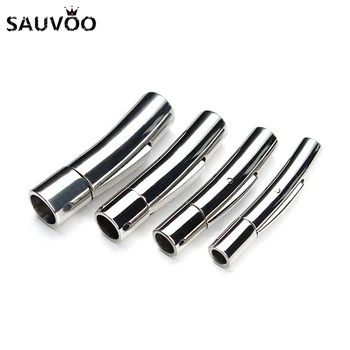 SAUVOO 1pcs/lot Hole Size 3/4/5/6mm Stainless Steel Round Magnetic Screw Clasp For Bracelet Jewelry Making Findings
SAUVOO 1pcs/lot Hole Size 3/4/5/6mm Stainless Steel Round Magnetic Screw Clasp For Bracelet Jewelry Making Findings