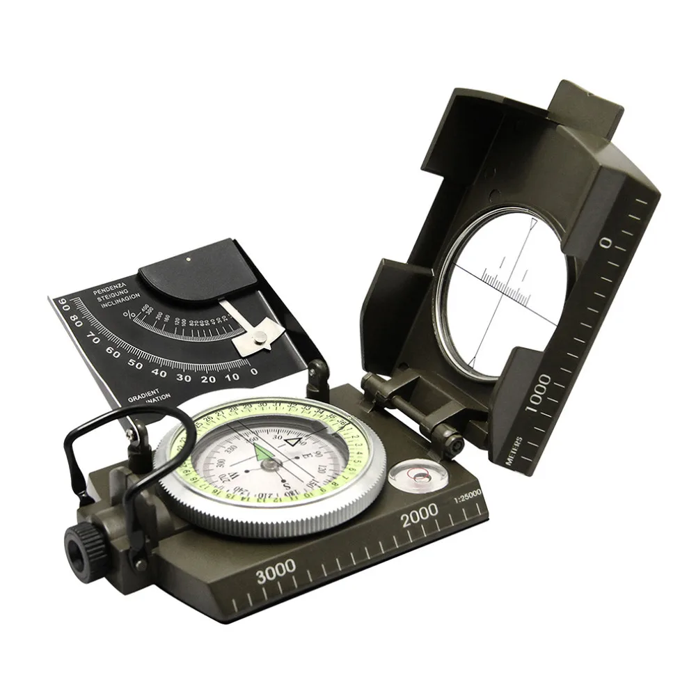 Professional compass Military Army Geology Compass Sighting Luminous Compass for Outdoor Hiking Camping free shipping
Professional compass Military Army Geology Compass Sighting Luminous Compass for Outdoor Hiking Camping free shipping