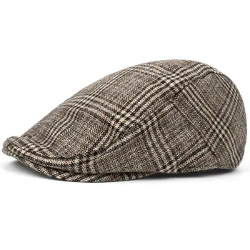 Cap autumn and winter hat male plaid vintage the trend of the cap personalized hat for man shopping casual cap fashion cap
Cap autumn and winter hat male plaid vintage the trend of the cap personalized hat for man shopping casual cap fashion cap