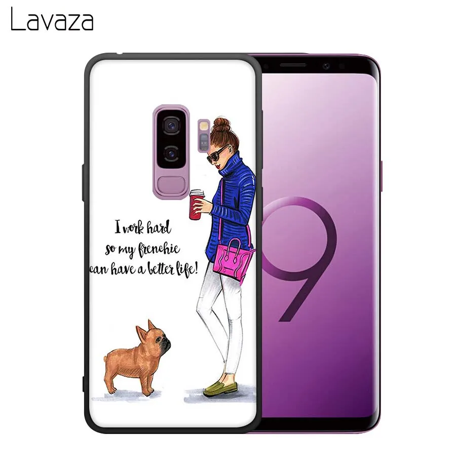 Мягкий чехол для мамы и дочки Lavaza Galaxy A3 A5 2016 2017 A6 plus A7 A8 A9 J6 2018 A10 30 40 50 70|Специальные