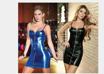 New 4 color sexy lingerie hot women Imitation leather skirt teddy Club sexy costume erotic lingerie sexy slim lingerie dress
New 4 color sexy lingerie hot women Imitation leather skirt teddy Club sexy costume erotic lingerie sexy slim lingerie dress