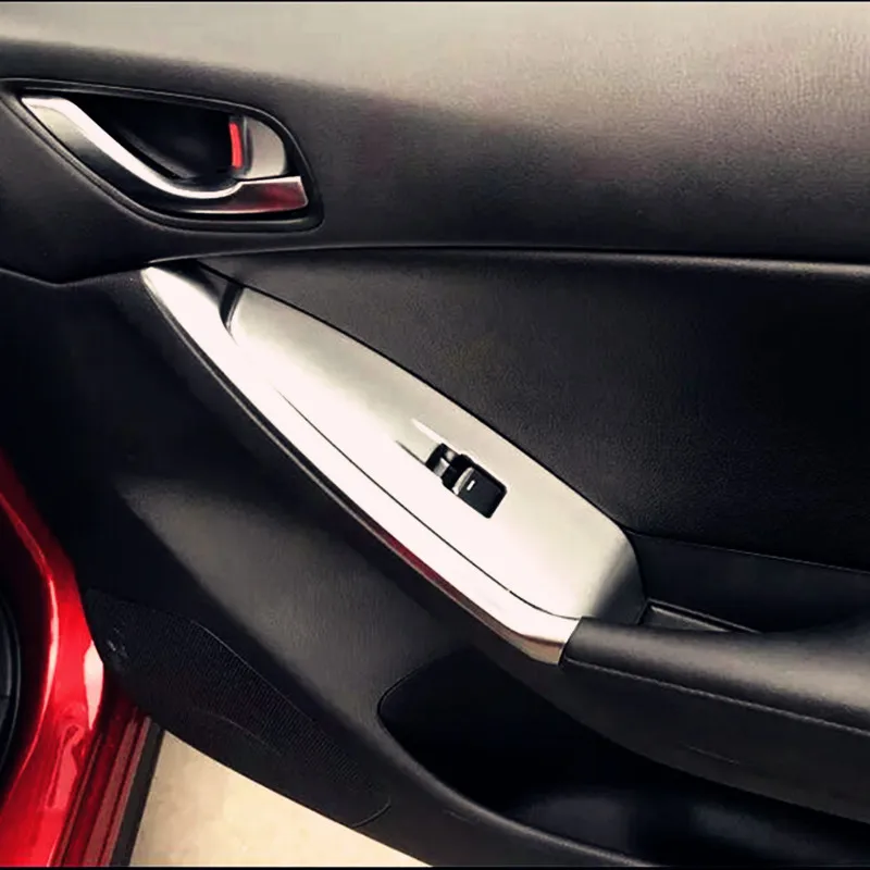 For Mazda CX-5 CX5 2012 2013 2014 4pcs Chrome Car Interior Door Armest Window Control Button Swirches Cover Trim Protector Matte
For Mazda CX-5 CX5 2012 2013 2014 4pcs Chrome Car Interior Door Armest Window Control Button Swirches Cover Trim Protector Matte