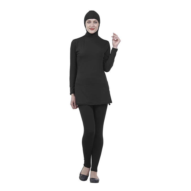 2019 New Islamic Swimsuits Female Conservative Plus Size Swimwear Muslim Sunscreen Bathing Suit Include Hood And Tops And Pants
2019 New Islamic Swimsuits Female Conservative Plus Size Swimwear Muslim Sunscreen Bathing Suit Include Hood And Tops And Pants