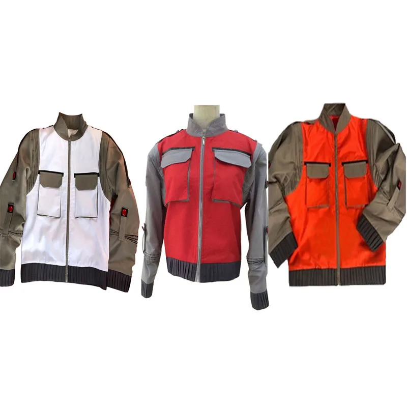 Back To The Future Cosplay Costume Jr Marlene Seamus Marty McFly Jacket Orange Outwear Coat Made 3 colors can choose any Size
Back To The Future Cosplay Costume Jr Marlene Seamus Marty McFly Jacket Orange Outwear Coat Made 3 colors can choose any Size