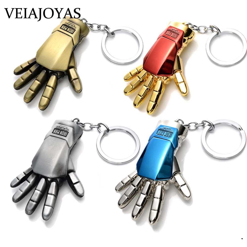Classic Super Hero The Avengers Iron Man Energy Hand Keychain Metal Charms Key Chains Men Car Alloy Key Ring Jewelry Accessories
Classic Super Hero The Avengers Iron Man Energy Hand Keychain Metal Charms Key Chains Men Car Alloy Key Ring Jewelry Accessories