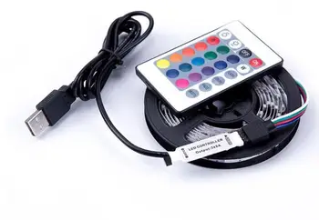 USB LED Strip lamp 2835SMD DC5V Flexible LED light Tape Ribbon 1M 2M 3M 4M 5M HDTV TV Desktop Screen Background Bias lighting
USB LED Strip lamp 2835SMD DC5V Flexible LED light Tape Ribbon 1M 2M 3M 4M 5M HDTV TV Desktop Screen Background Bias lighting