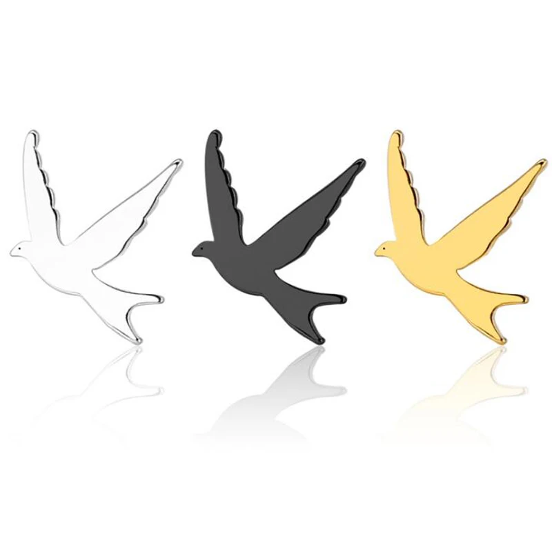 2 Pieces Gold 0.8mm Stainless Steel Bird Earring Tragus Earrings Animal Men Boy Earrings Body Piercing Jewelry
2 Pieces Gold 0.8mm Stainless Steel Bird Earring Tragus Earrings Animal Men Boy Earrings Body Piercing Jewelry