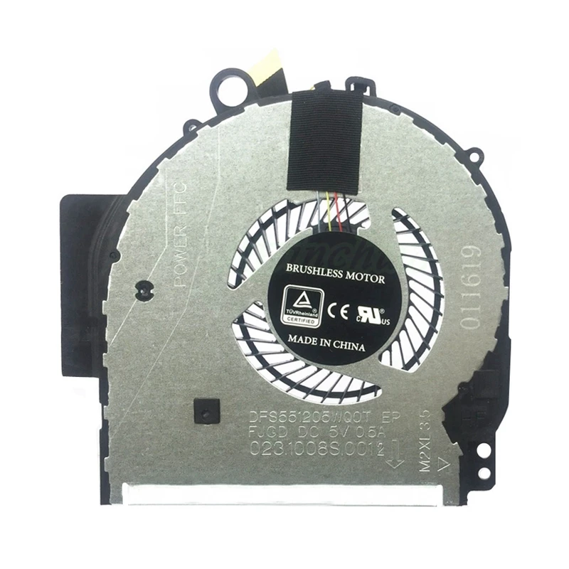New Genuine CPU Cooling Fan For HP Pavilion X360 14-BA 14M 14M-BA TPN-W125 Cooler 924281-001 DFS551205WQ0T -FJGD NBA-14P FSFTB5M
New Genuine CPU Cooling Fan For HP Pavilion X360 14-BA 14M 14M-BA TPN-W125 Cooler 924281-001 DFS551205WQ0T -FJGD NBA-14P FSFTB5M