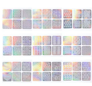 by dhl or ems 100sets 24Sheets/set Nail Hollow Laser Sticker Stencil Gel Polish Nail Vinyl Transfer Template Nail Decals Kit
by dhl or ems 100sets 24Sheets/set Nail Hollow Laser Sticker Stencil Gel Polish Nail Vinyl Transfer Template Nail Decals Kit