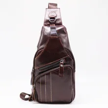 Brand Large Genuine Leather Chest Pack Sling Bag Men's Messenger Bag Male Cowhide Cross Body Shoulder Bags For Casual Travel
Brand Large Genuine Leather Chest Pack Sling Bag Men's Messenger Bag Male Cowhide Cross Body Shoulder Bags For Casual Travel