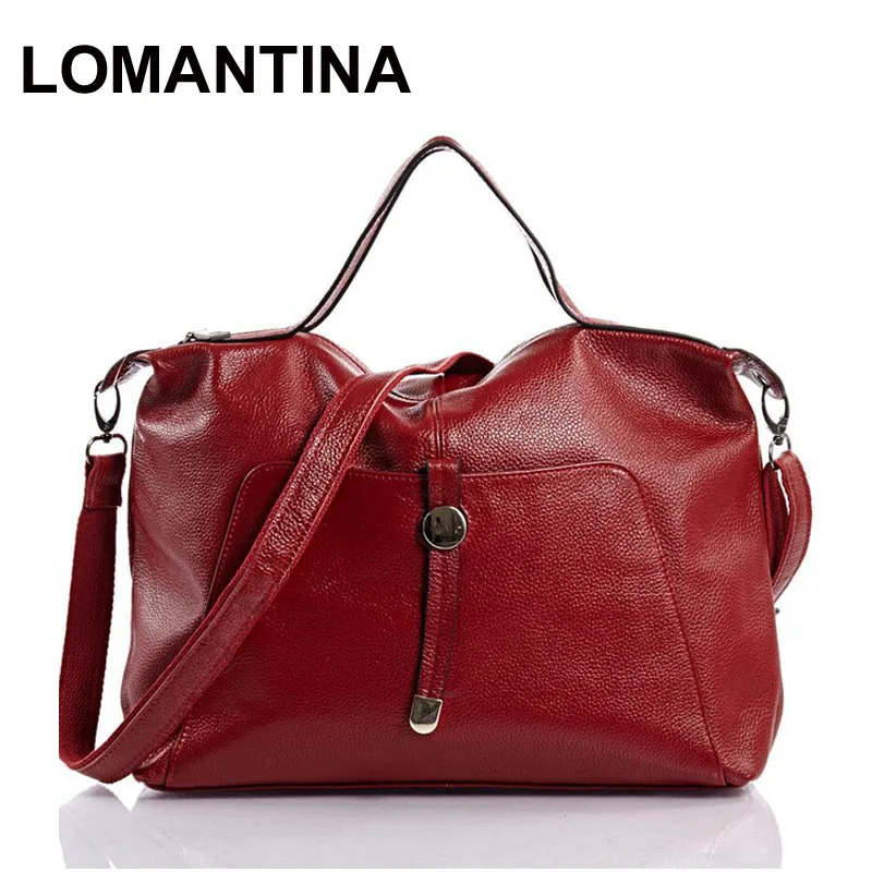 New Designer Genuine Leather Bag Fashion Women Leather Handbag Brand Bolsas Femininas Women Messenger Bag Red Tote With Pocket
New Designer Genuine Leather Bag Fashion Women Leather Handbag Brand Bolsas Femininas Women Messenger Bag Red Tote With Pocket