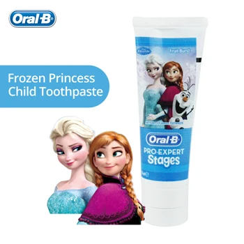 Oral-B Child Toothpaste Prevent Caraies Teeth Whitening Fruit Taste Reinforece Tooth Frozen Princess Tooth paste 1 piece 75ml
Oral-B Child Toothpaste Prevent Caraies Teeth Whitening Fruit Taste Reinforece Tooth Frozen Princess Tooth paste 1 piece 75ml