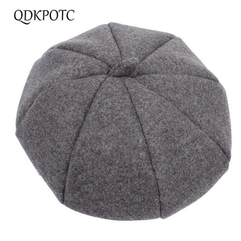 QDKPOTC Womens winter Hat Beret Female Wool Cap Autumn 2018 Brand New Woman Hats Fashion Pumpkin Caps Boinas De Mujer
QDKPOTC Womens winter Hat Beret Female Wool Cap Autumn 2018 Brand New Woman Hats Fashion Pumpkin Caps Boinas De Mujer