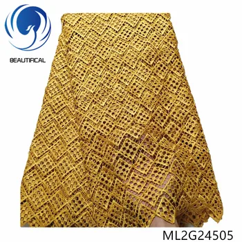 BEAUTIFICAL nigerian guipure lace fabrics Hot sale embroidery chemical lace fabric for dress 5yards free shipping ML2G245
BEAUTIFICAL nigerian guipure lace fabrics Hot sale embroidery chemical lace fabric for dress 5yards free shipping ML2G245