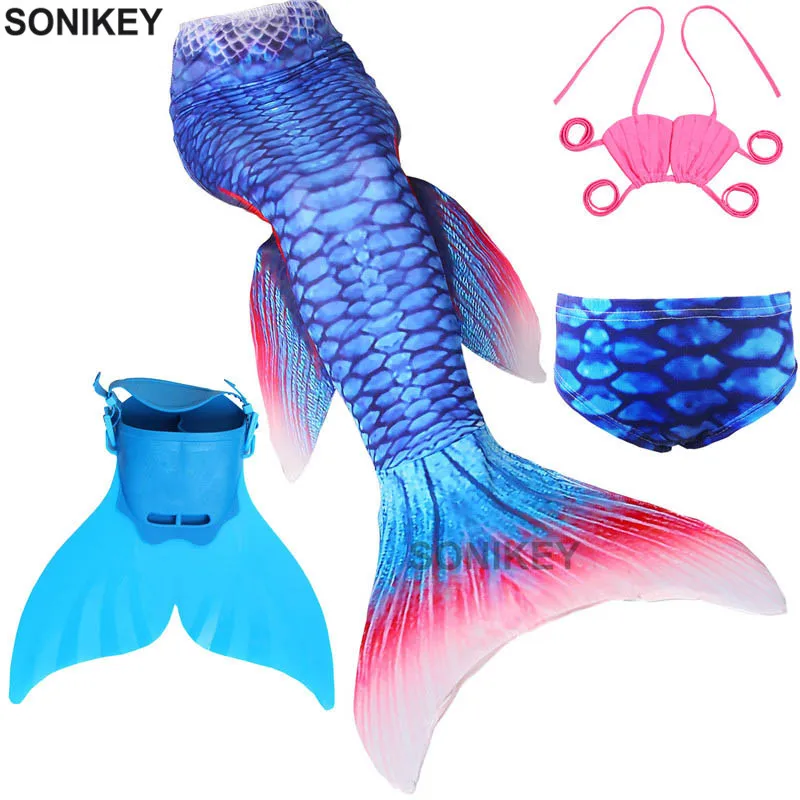 Girl's Little Mermaid Tail with Monofin Kids Child Costumes Cosplay Swimming Mermaid Tail Swimmable Swimsuit Flipper for girls
Girl's Little Mermaid Tail with Monofin Kids Child Costumes Cosplay Swimming Mermaid Tail Swimmable Swimsuit Flipper for girls