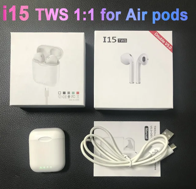 2019 New i15 TWS Touch control Bluetooth 5.0 Earphones i10 tws Earbuds i13 tws Sports headset for all smart phone i14 i12
2019 New i15 TWS Touch control Bluetooth 5.0 Earphones i10 tws Earbuds i13 tws Sports headset for all smart phone i14 i12
