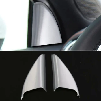 For Mercedes-Benz A Class (W177) 2019 2020 ABS Matte Interior Front Door A Pillar Triangle Cover Trim 2pcs Car Styling 
For Mercedes-Benz A Class (W177) 2019 2020 ABS Matte Interior Front Door A Pillar Triangle Cover Trim 2pcs Car Styling